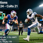 buffalo bills vs colts match player stats