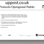 protocolo operacional padrao